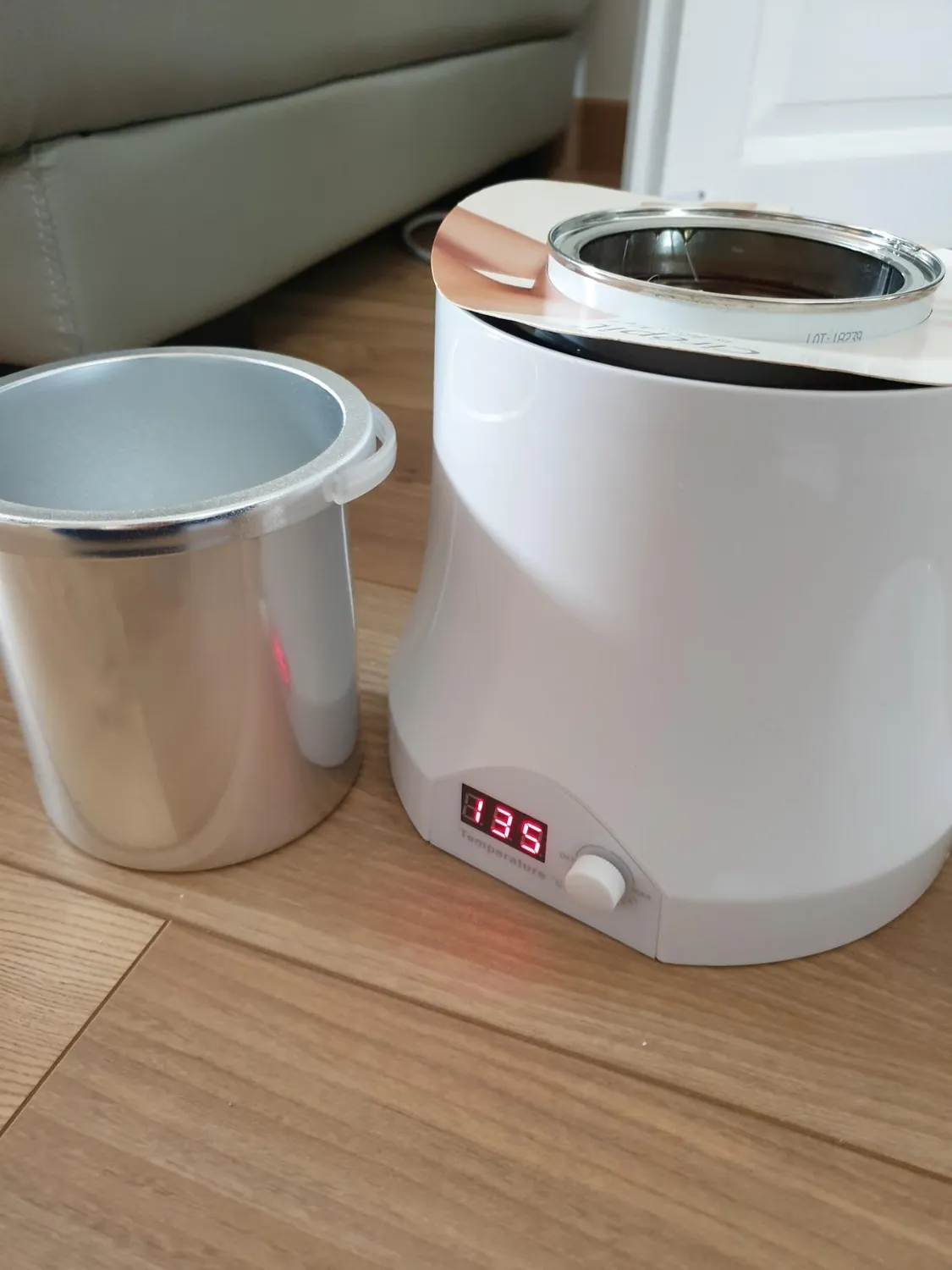 Garosa chauffe-cire électrique 200 W avec pot 800 ml