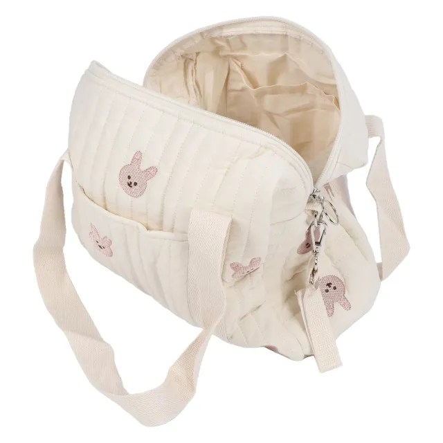 Garosa Sac à Langer Poussette Coton Lapin Grande Capacité