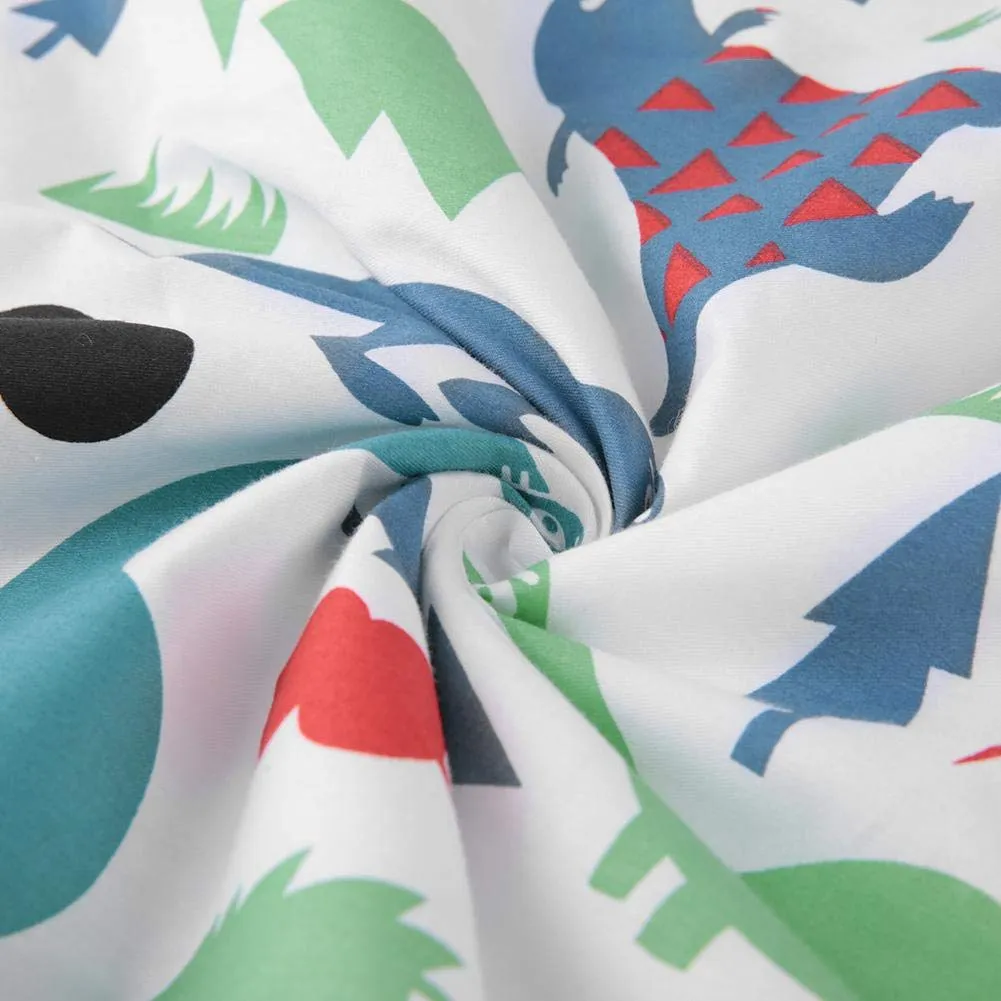 Garosa tapis bébé 75 × 120 cm dinosaure vert imperméable