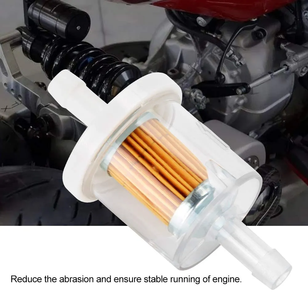 Garosa filtre à carburant en ligne 1/4 po 10 pièces plastique