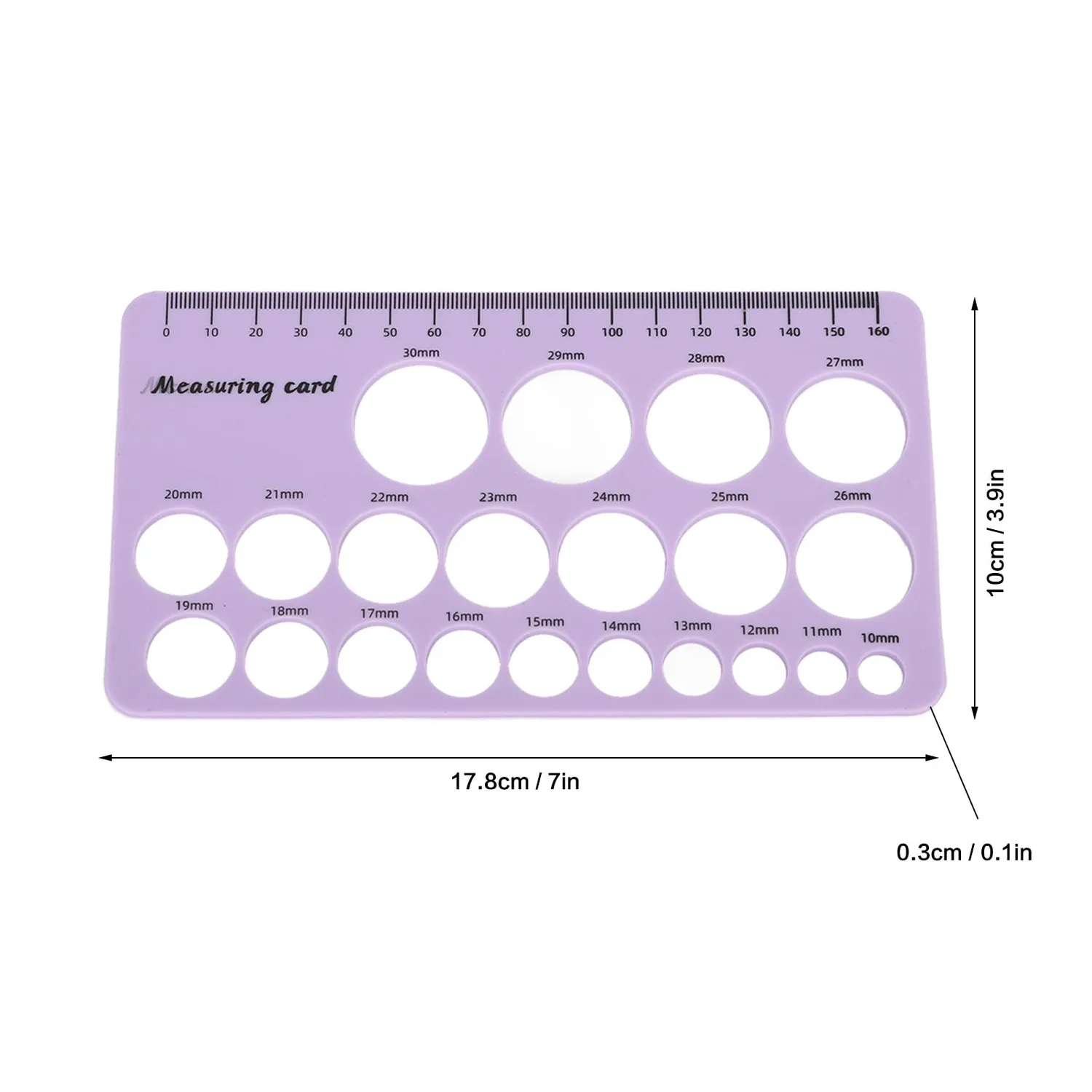 Garosa règle mamelon tire-lait silicone violet 1,5m