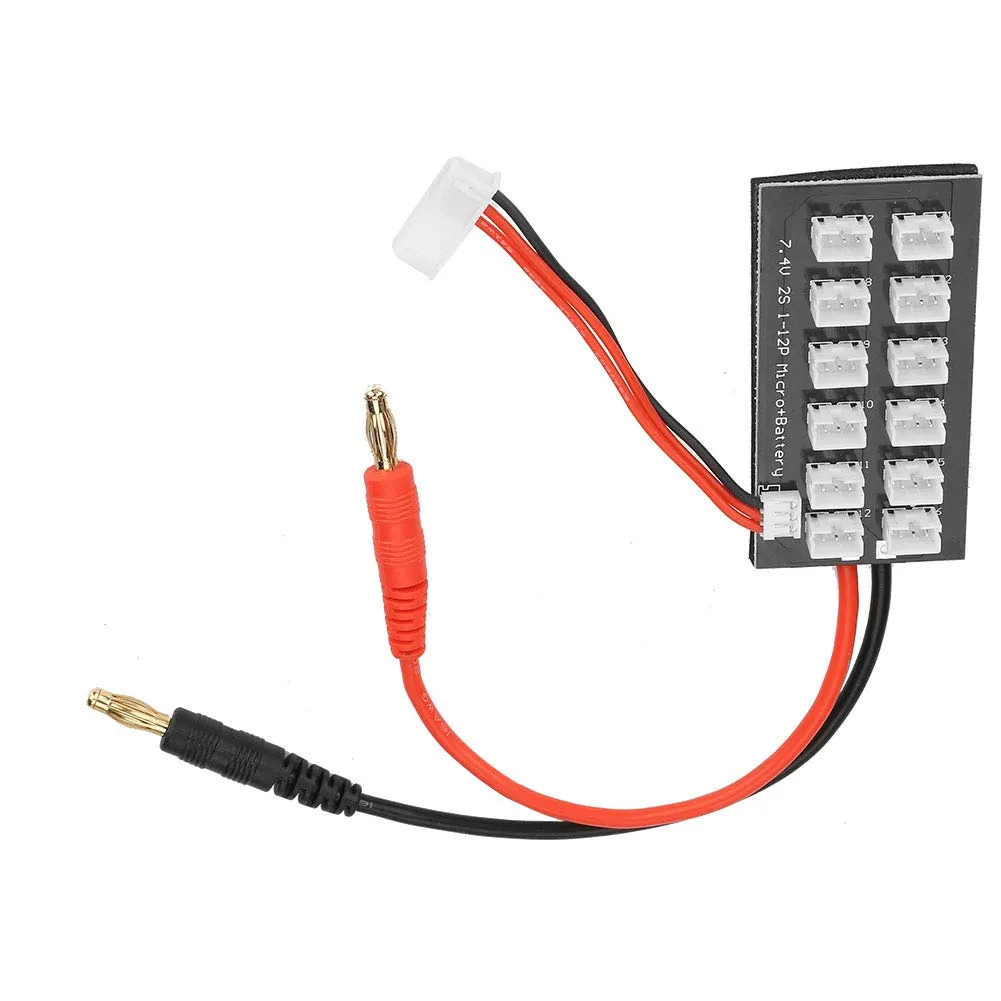 Garosa 7,4V 2S 12S carte parallèle LiPo JST PH B6