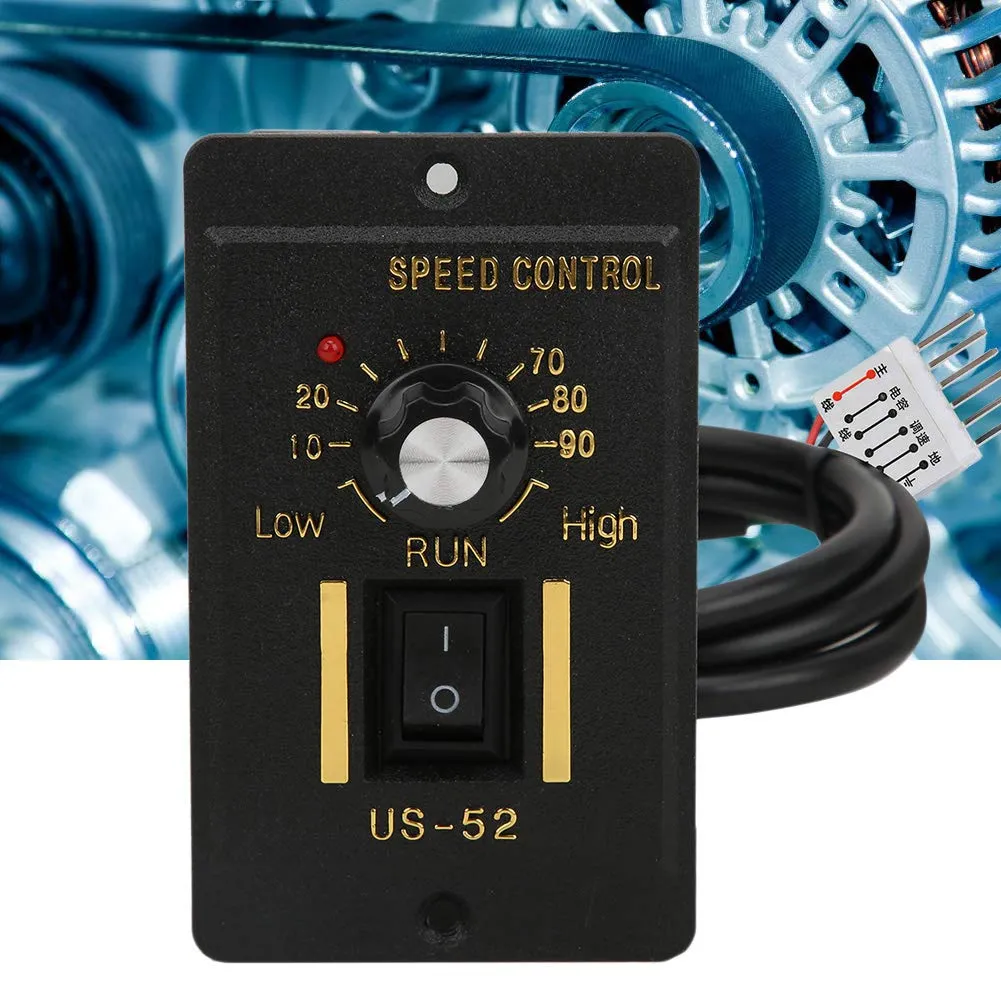 Garosa US-52 contrôleur de vitesse moteur 200 W AC 220 V