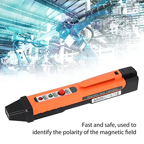 Garosa testeur de polarité magnétique LED à piles AAA