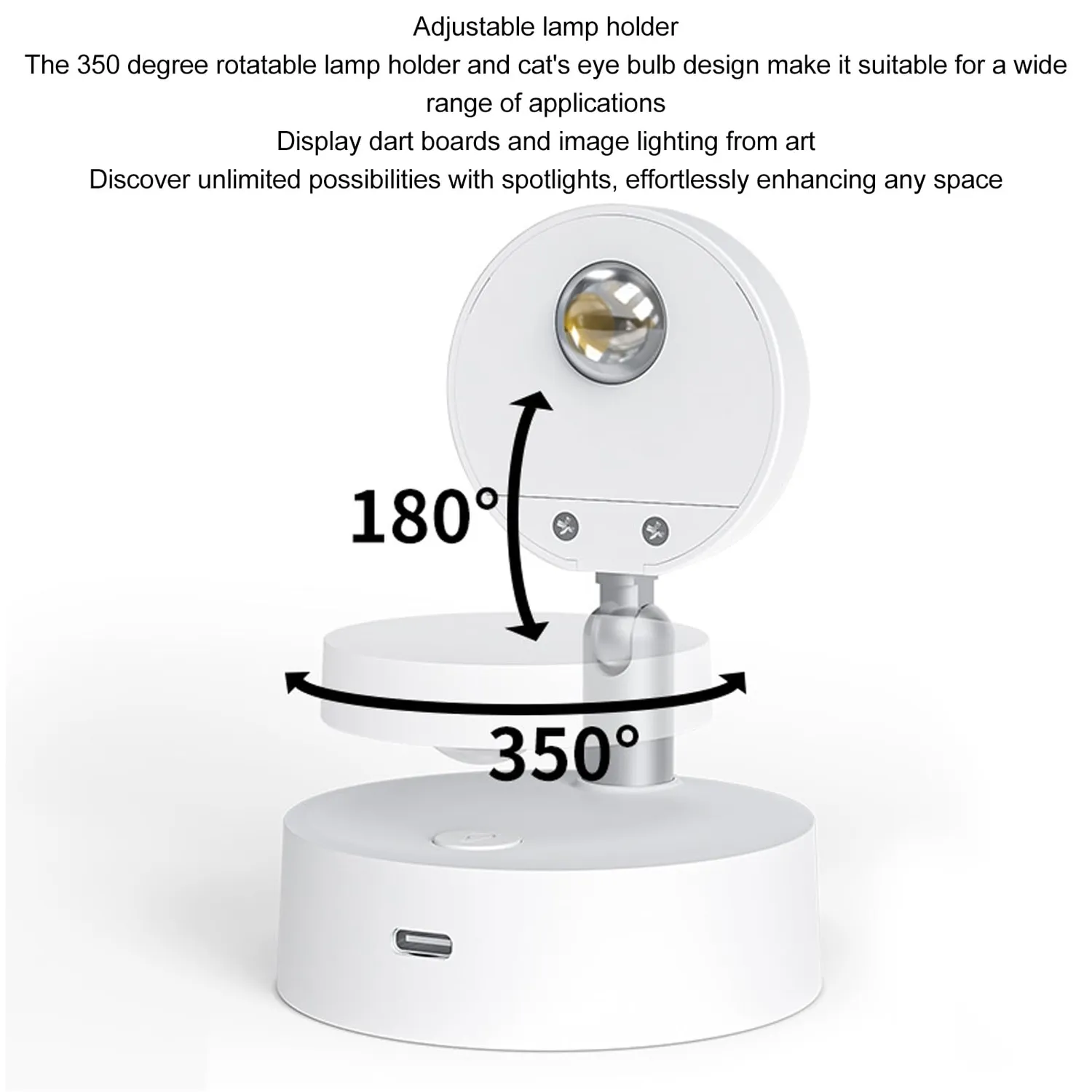 Garosa spot LED accent RGB 13 couleurs télécommande