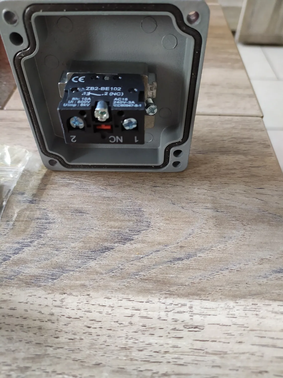 Garosa interrupteur d’arrêt d’urgence IP66 aluminium
