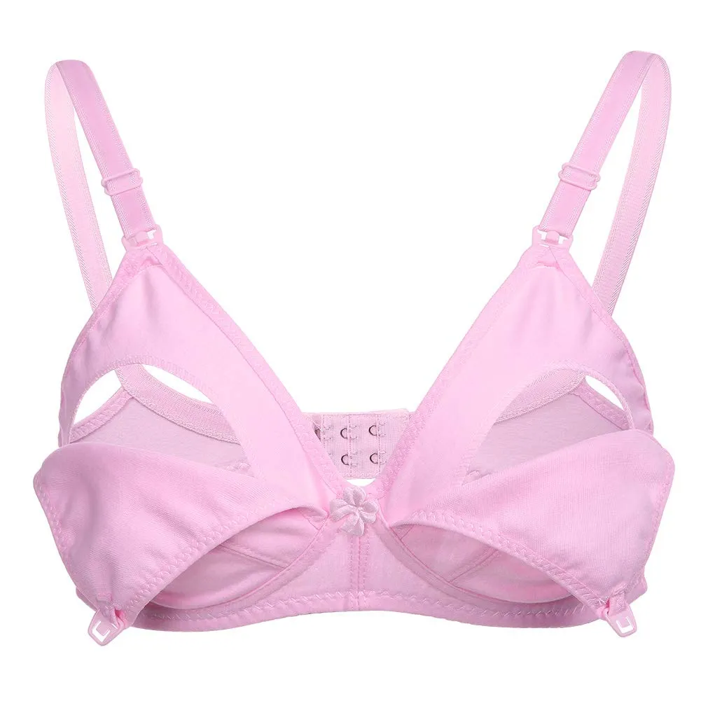 Garosa soutien-gorge d’allaitement coton rose 42/95