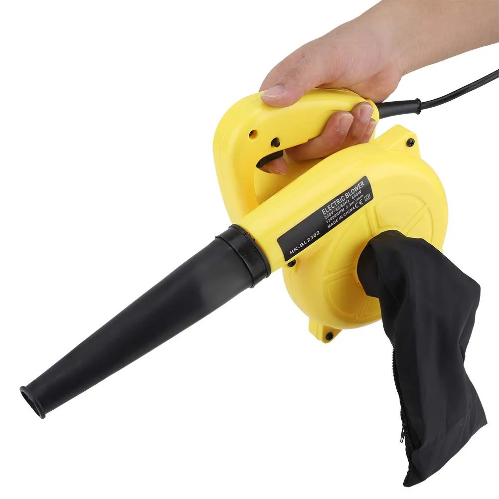 Garosa souffleur électrique 600 W jaune et noir 2 en 1