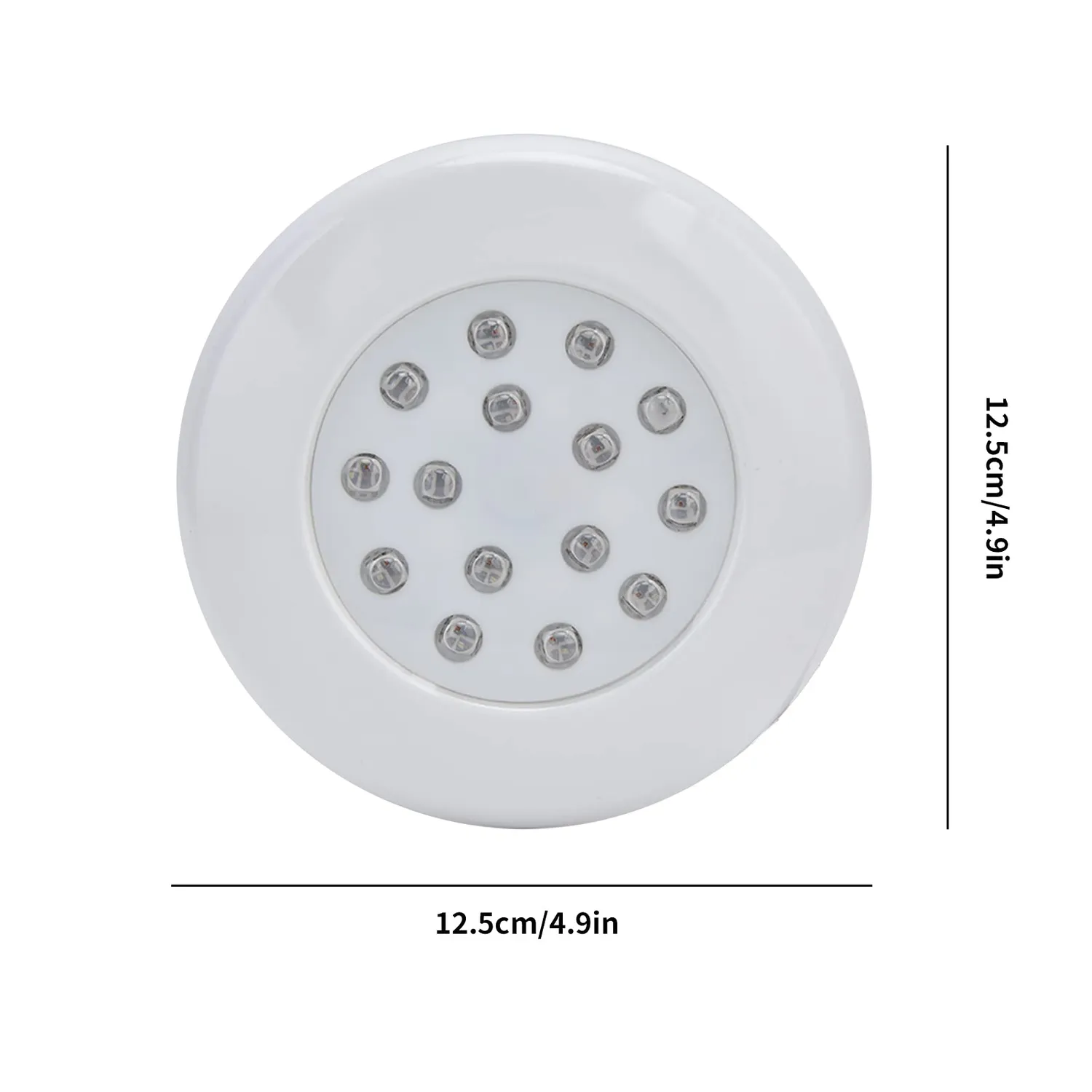 Garosa Spot LED submersible RVB 7W IP68 12V DC