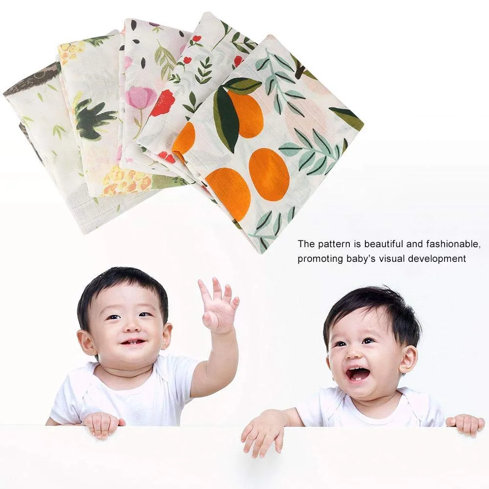 Garosa couverture mousseline bébé 120 × 120 cm coton