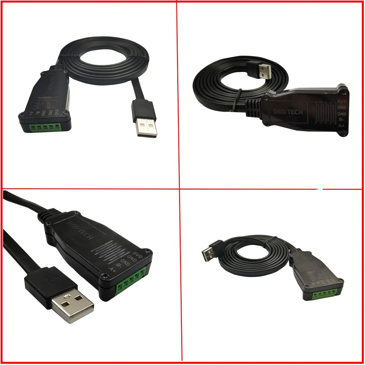 DSD TECH SH-U10L câble USB vers RS485 1,5 m CP2102