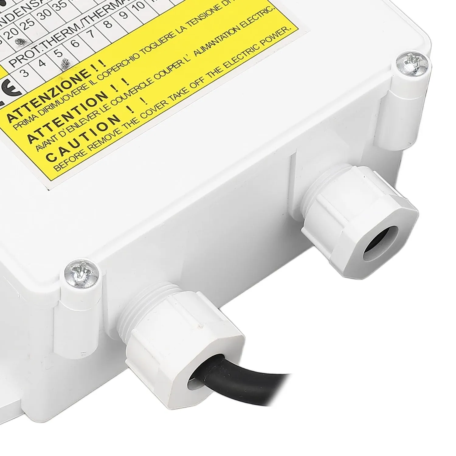 Garosa boîtier de commande pompe de puits 370 W 20 µF avec protection thermique