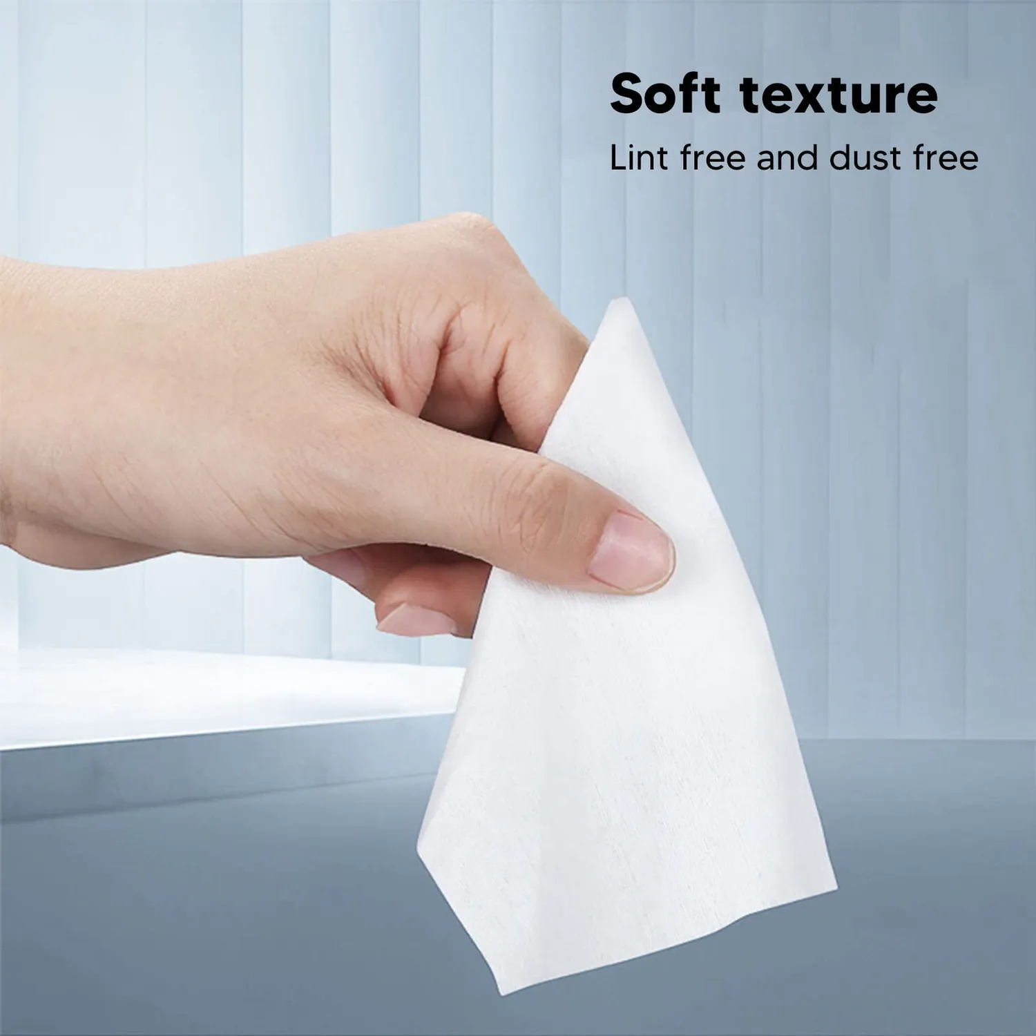 Garosa lingettes fibre optique sans poussière boîte 100