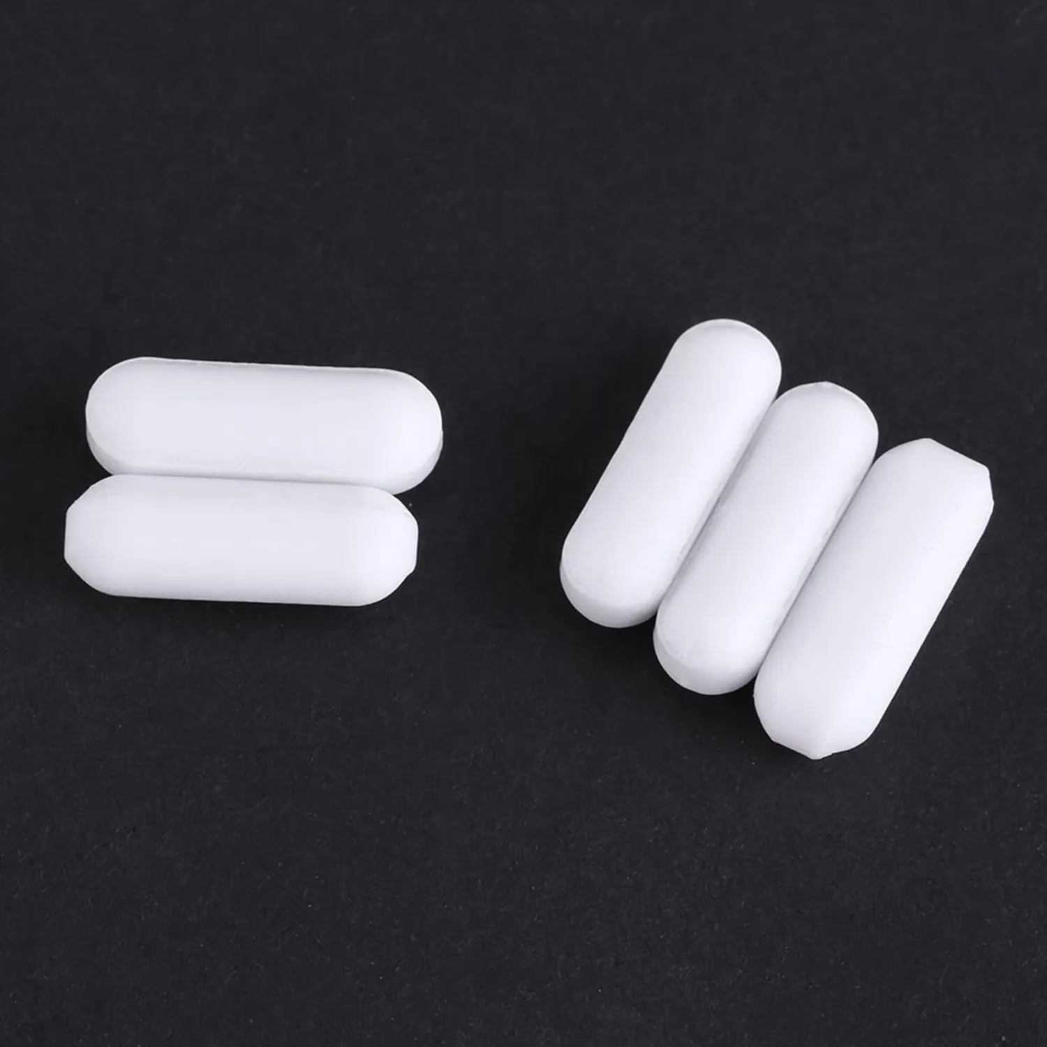 Garosa barreau agitation magnétique PTFE blanc lot 15 type C