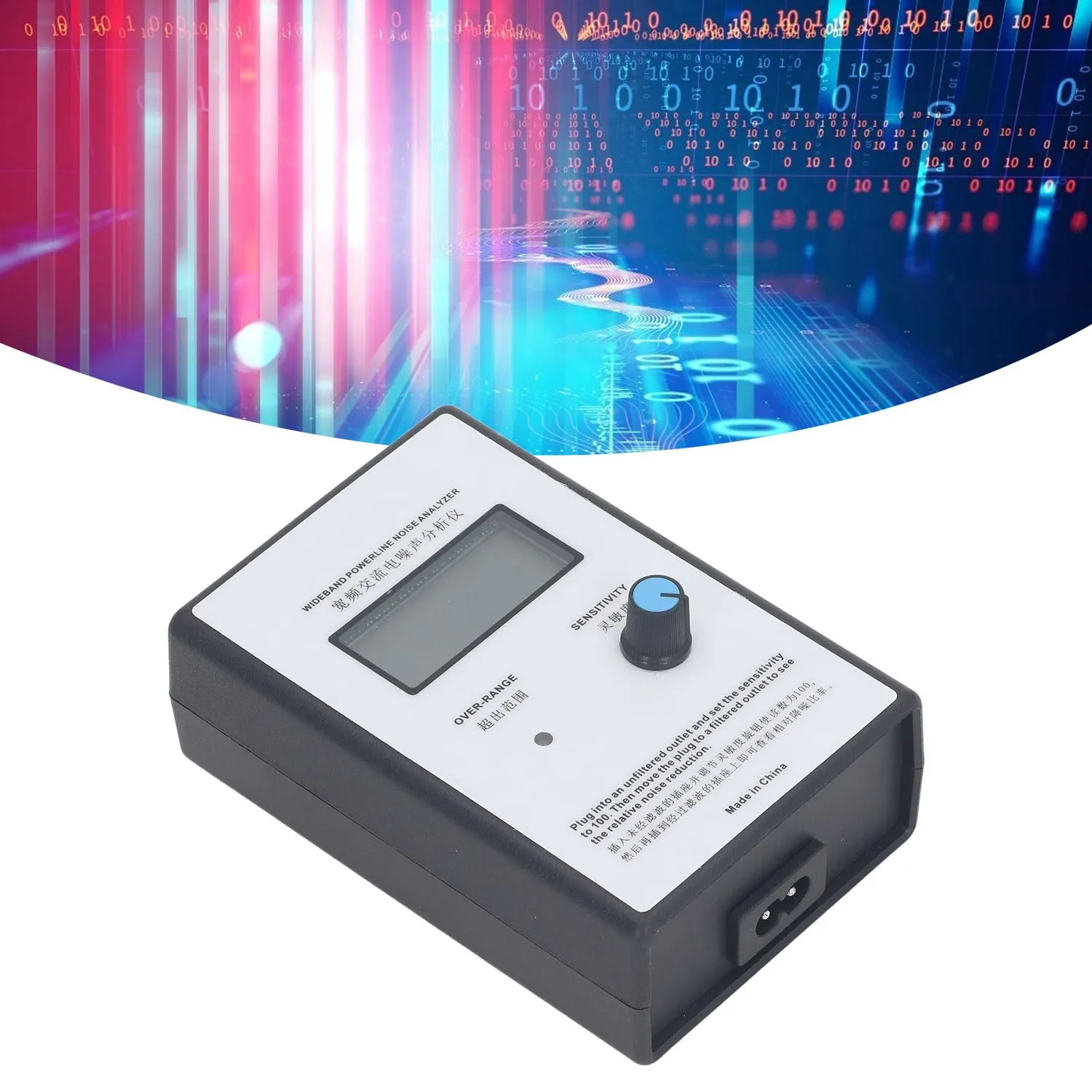 Garosa analyseur bruit secteur 300-700 kHz LCD