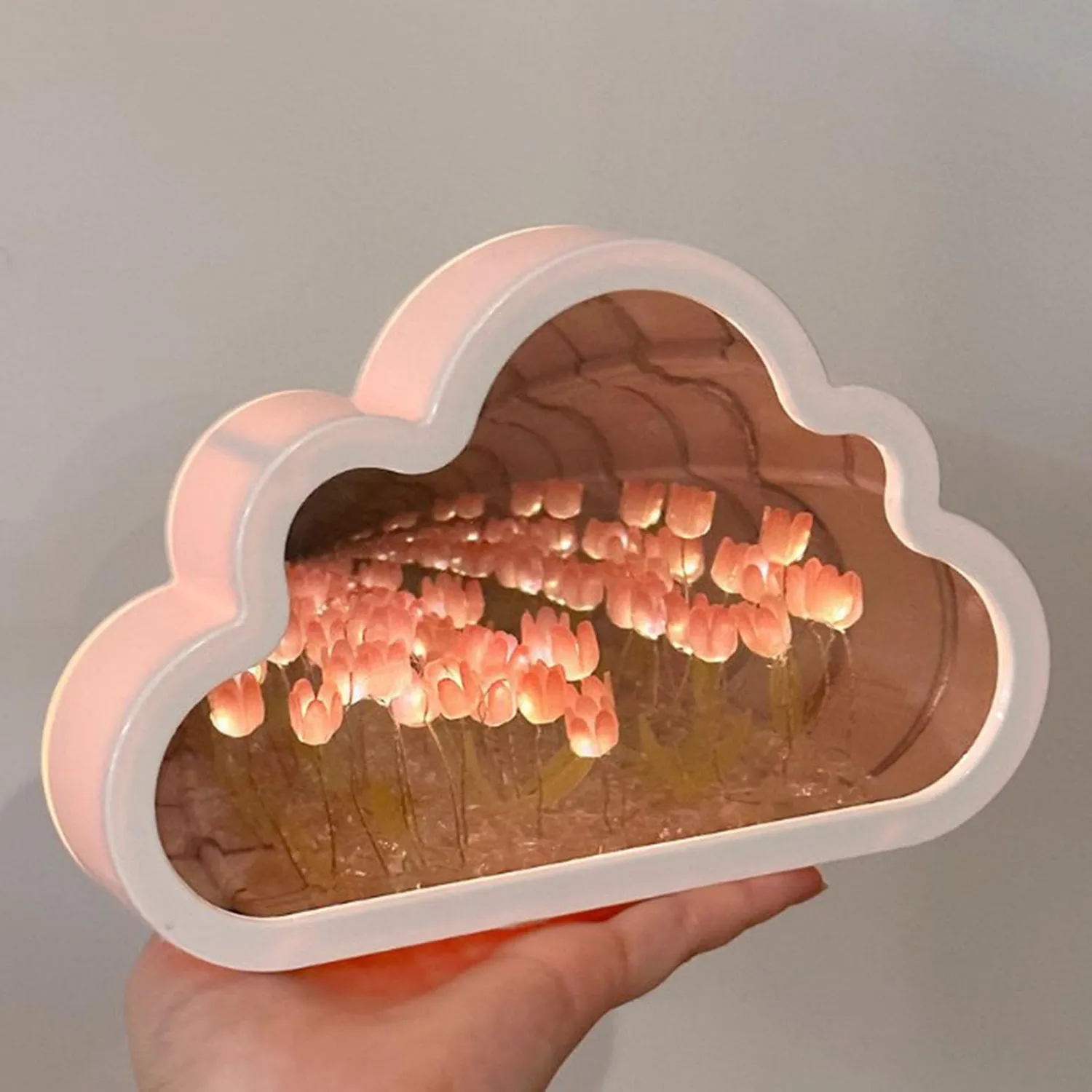 Garosa Tulipe Nuages veilleuse LED enfant nuage tulipe DIY