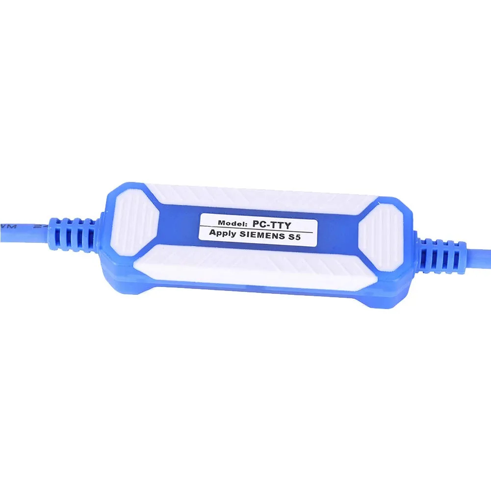 Garosa câble de programmation PLC S5 PC-TTY 7 broches bleu