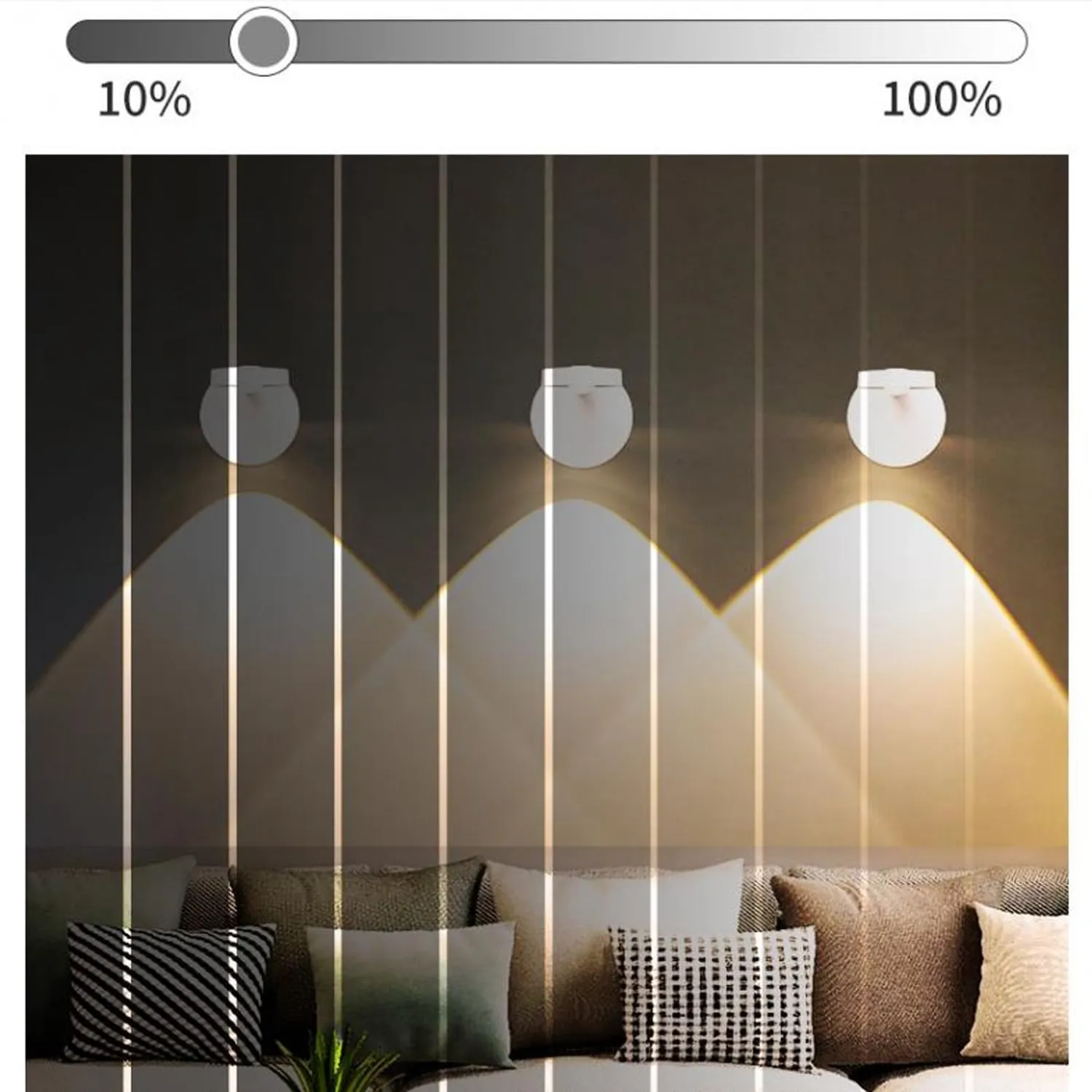 Garosa spot LED accent RGB 13 couleurs télécommande