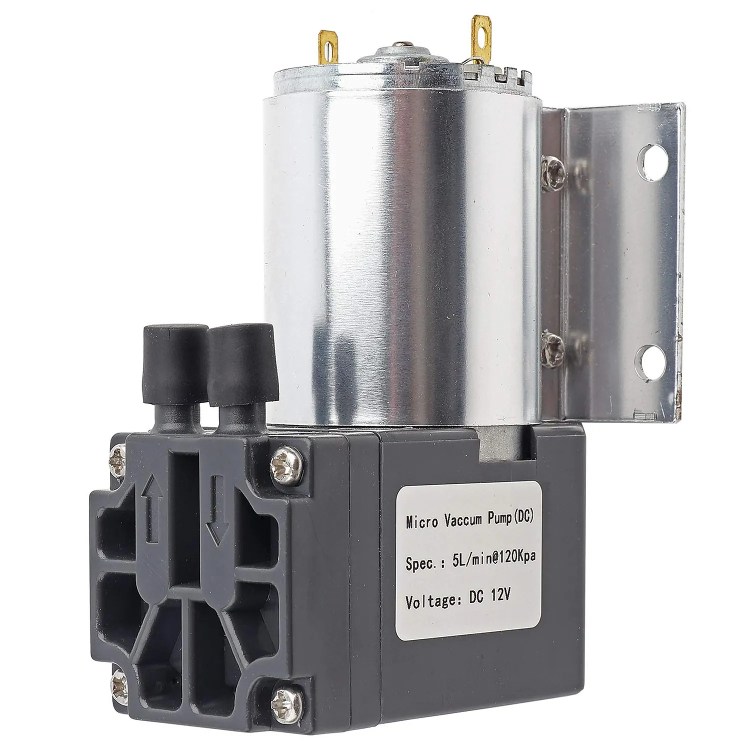 Garosa mini pompe à vide 12V 5L/min 120kPa avec support