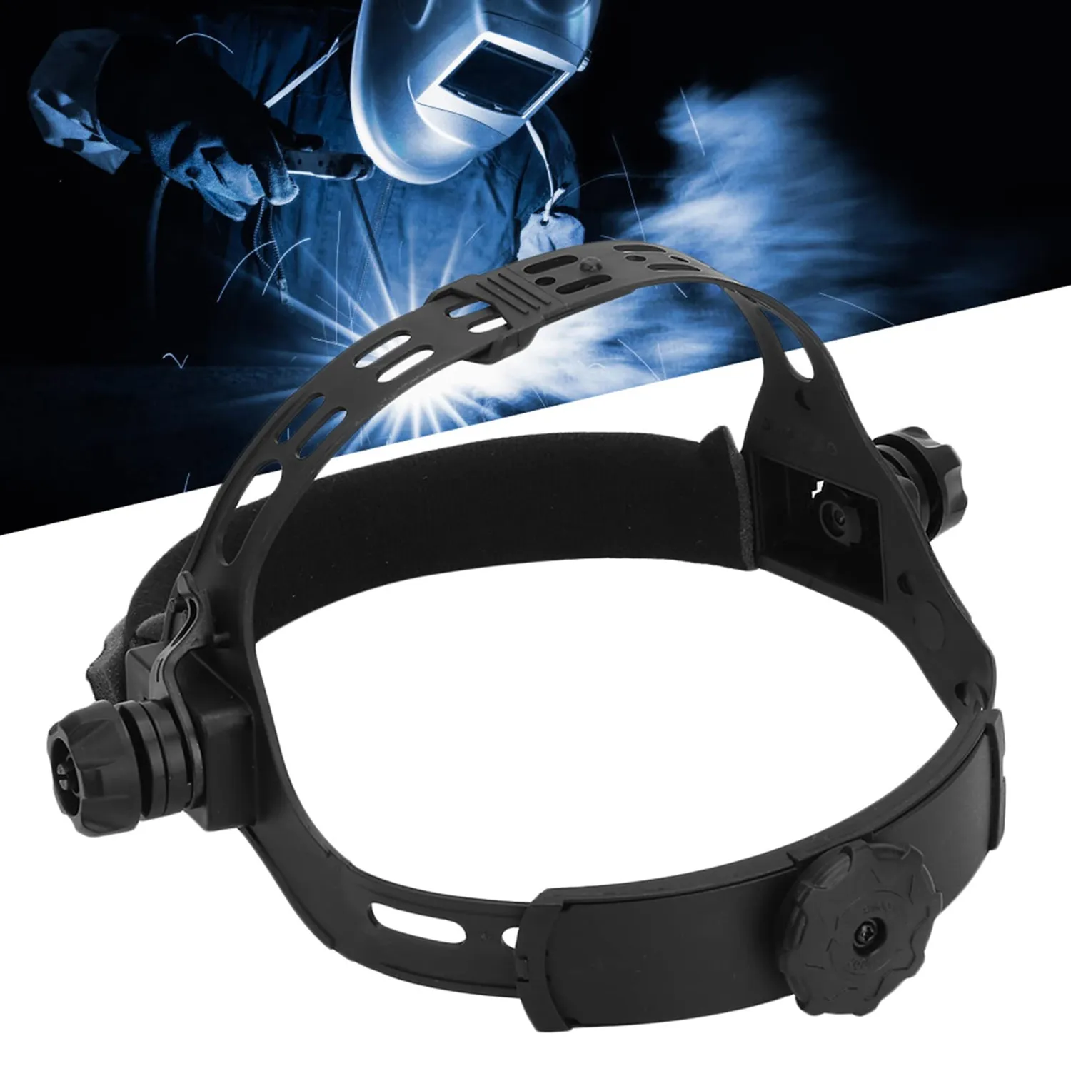 Garosa bandeau casque soudure réglable noir ABS