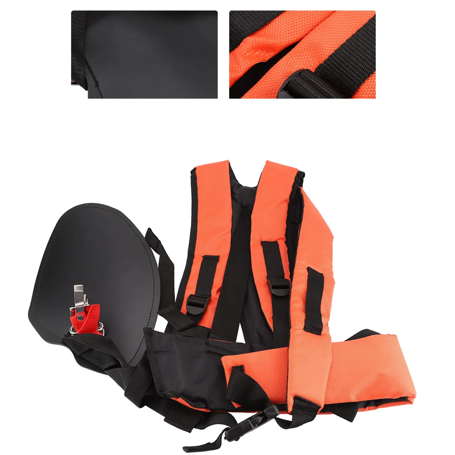 Garosa harnais débroussailleuse à double sangle réglable en nylon