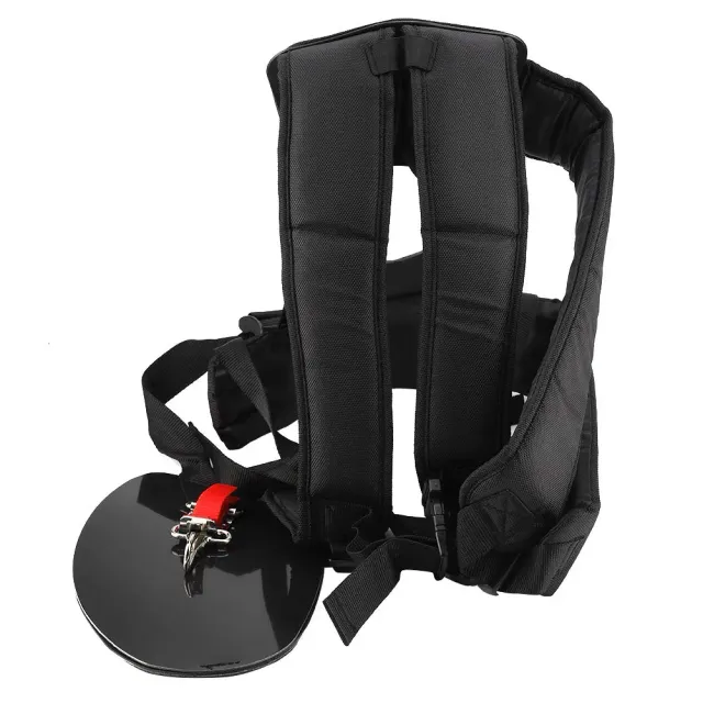 Garosa harnais double pour débroussailleuse nylon réglable