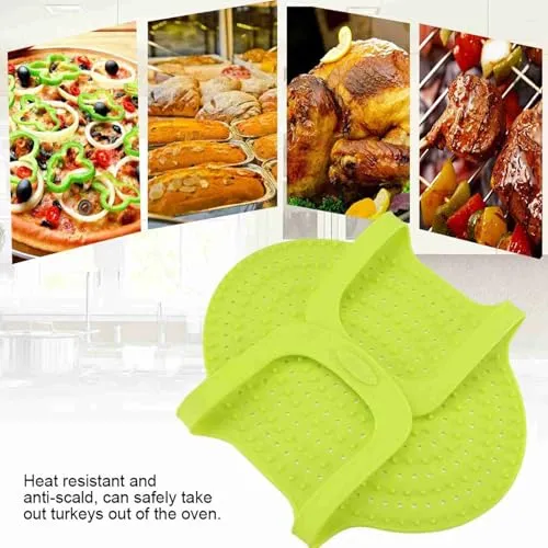 Garosa tapis de cuisson pour volaille vert jusqu’à 11 kg