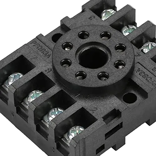 Garosa PF083A socle de relais 8 broches, montage sur rail