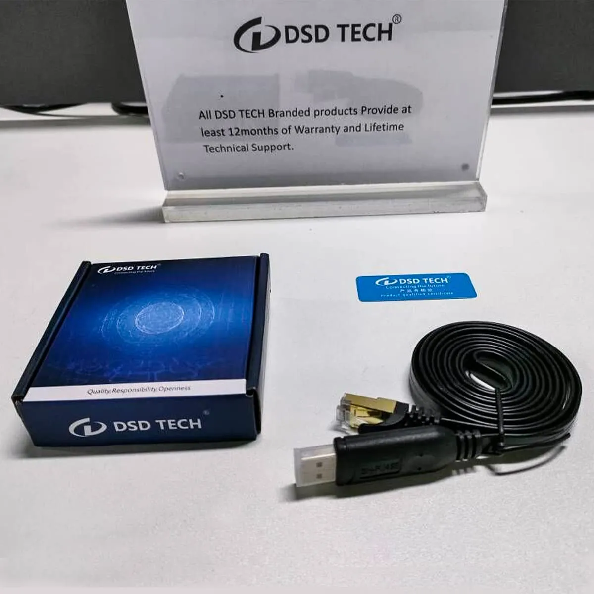 DSD TECH SH-RJ45E câble console USB RJ45 1,8 m CH340C