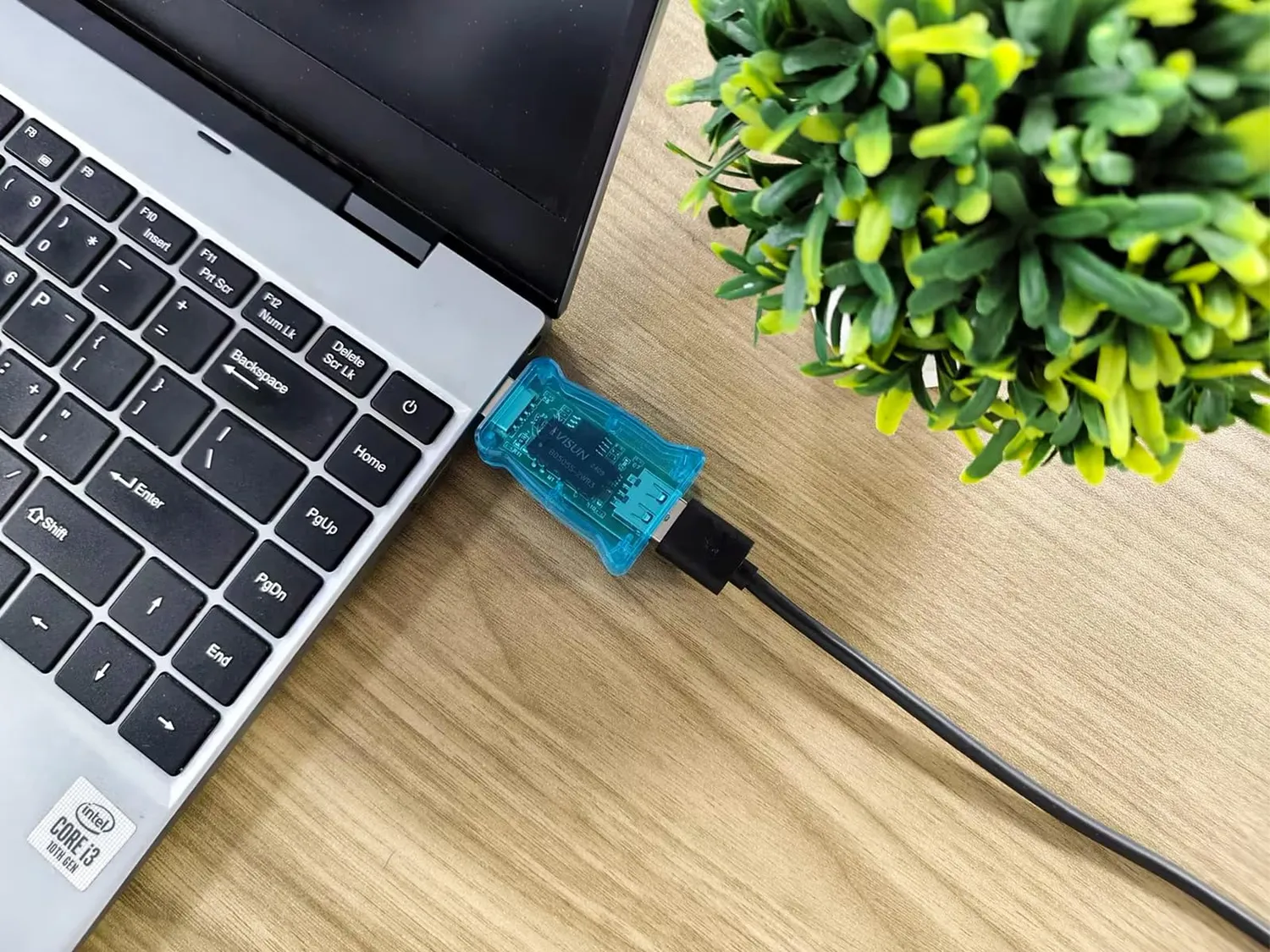 DSD TECH SH-G01A isolateur USB ADUM3160 12 Mbps bleu