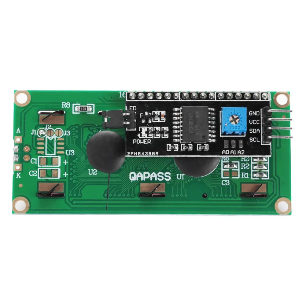 Garosa Adaptateur LCD 1602 avec contraste réglable