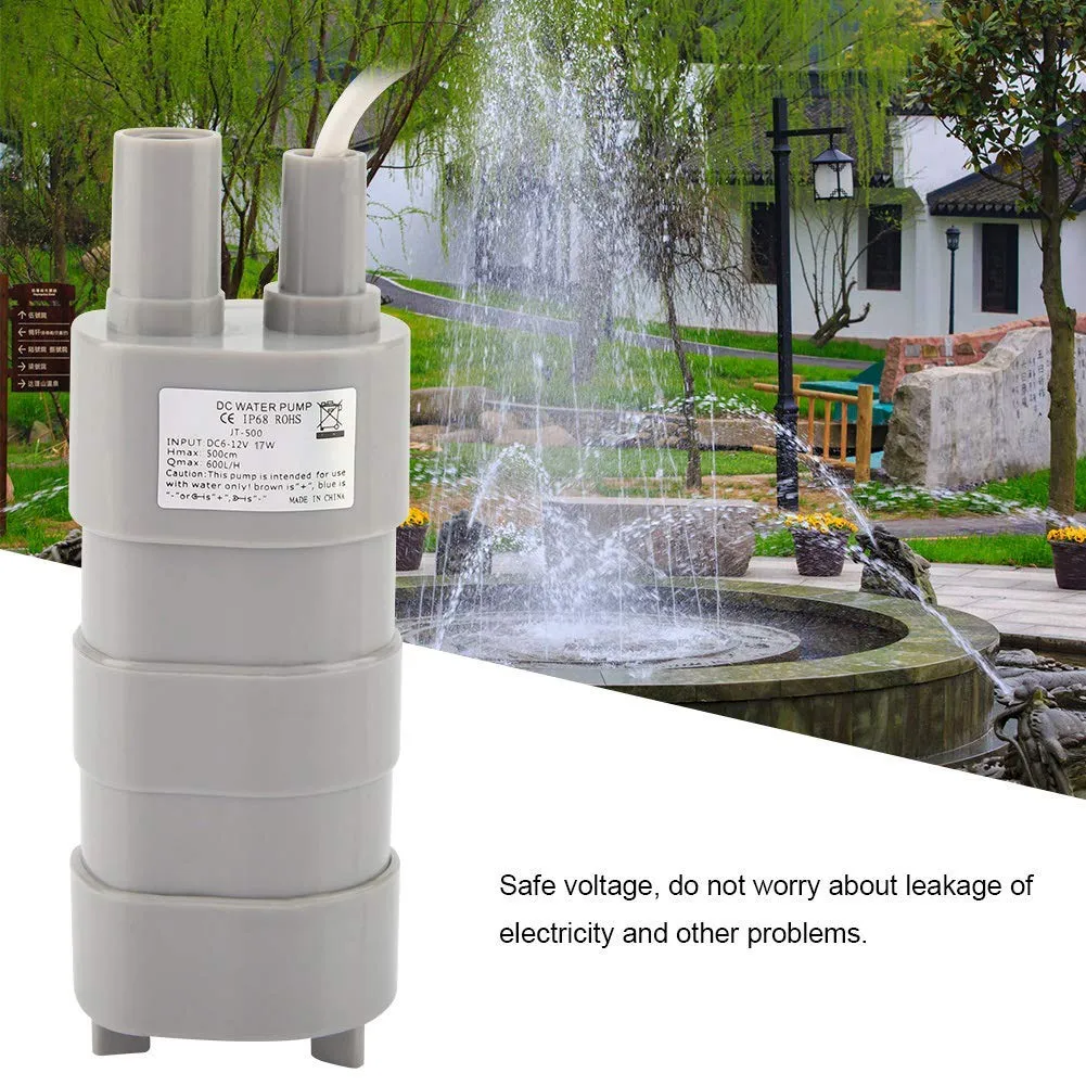 Garosa pompe submersible 12 V 600 L/h débit