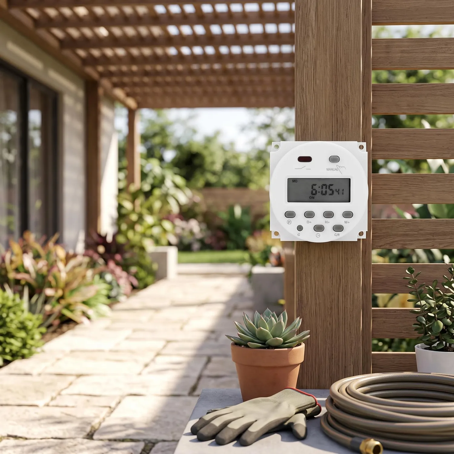 Garosa mini temporisateur programmable 12 V CC IP67 LCD
