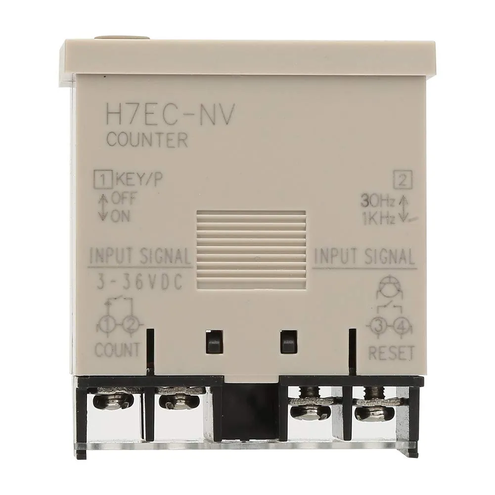 Garosa H7EC-NV compteur numérique LCD 8 chiffres sur panneau