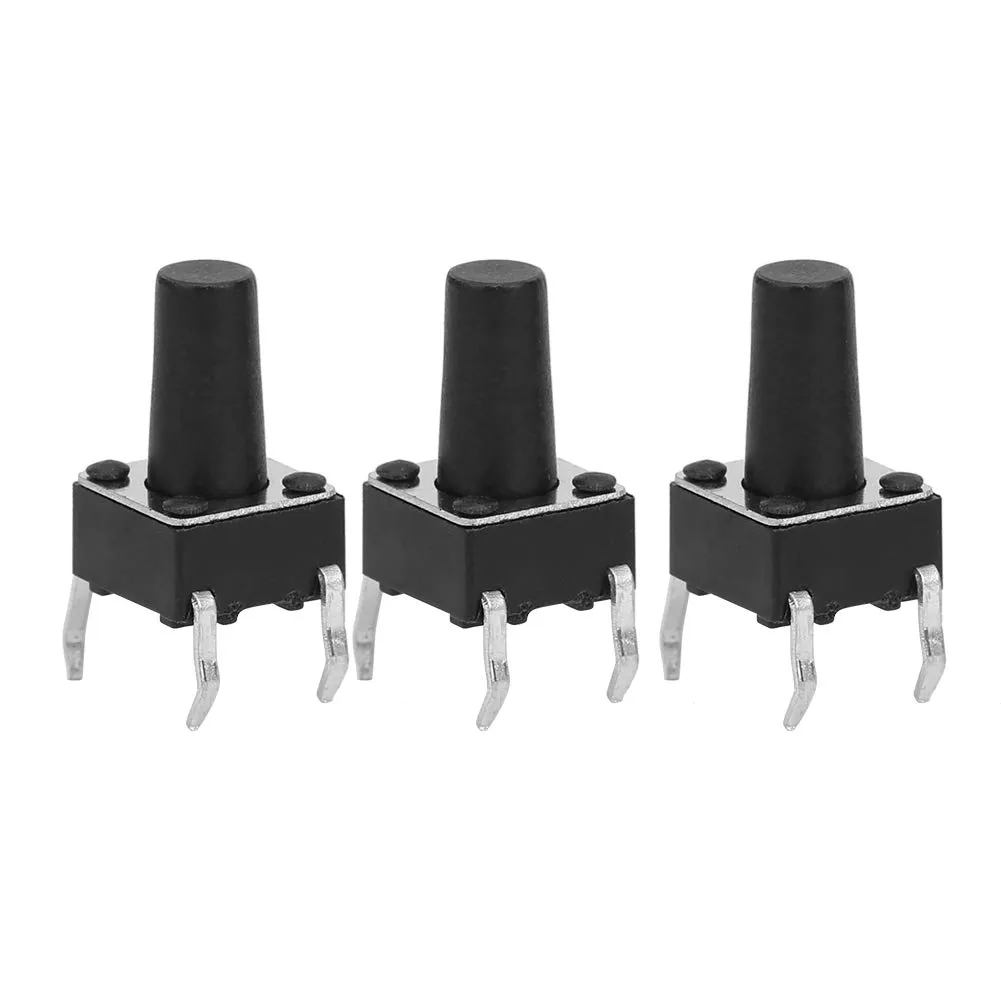 Garosa boutons tactiles 6x6mm DIP 12V lot 100