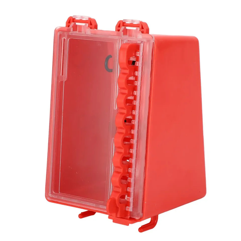 Garosa boîte de consignation portable rouge ABS
