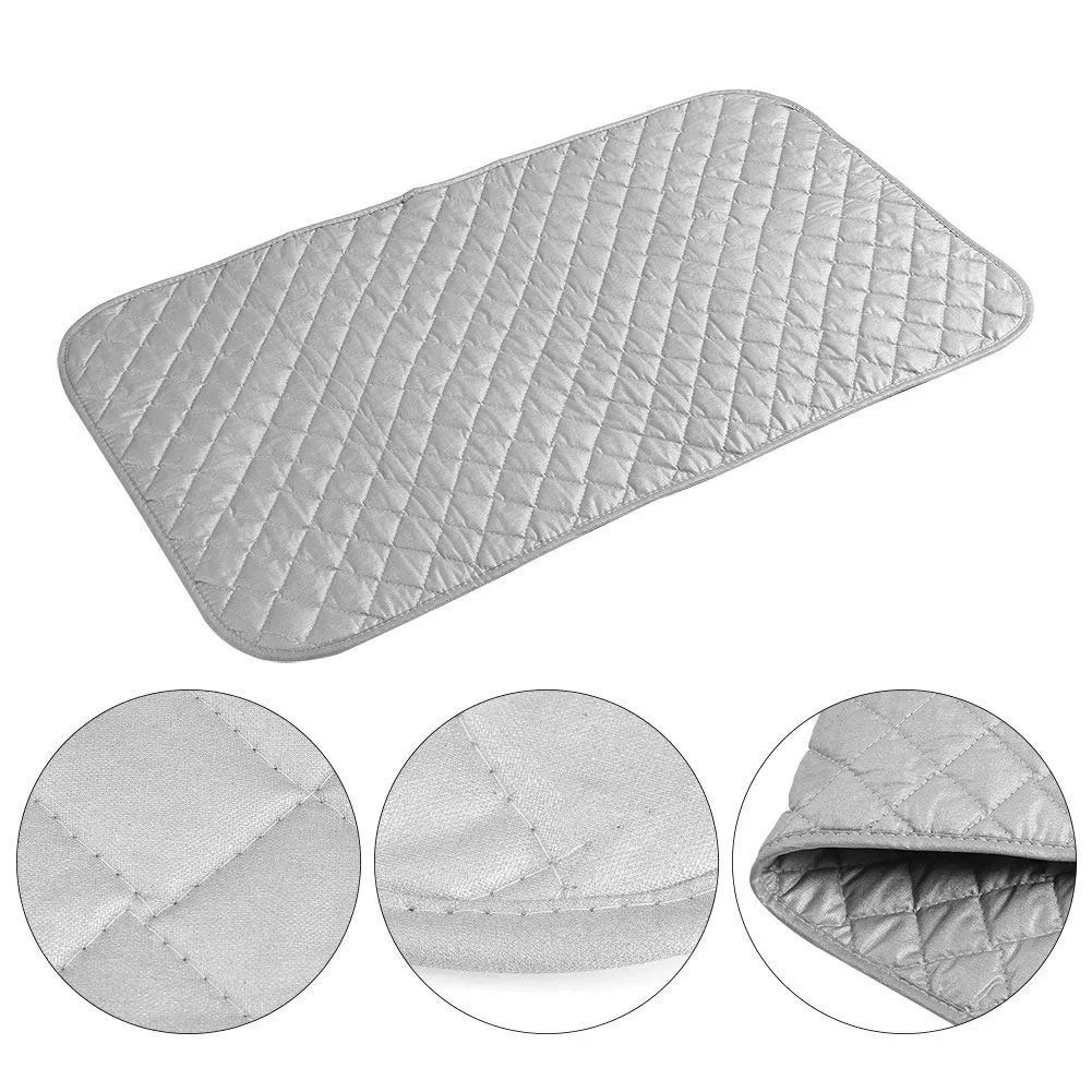 Garosa tapis de repassage pliable en coton antidérapant