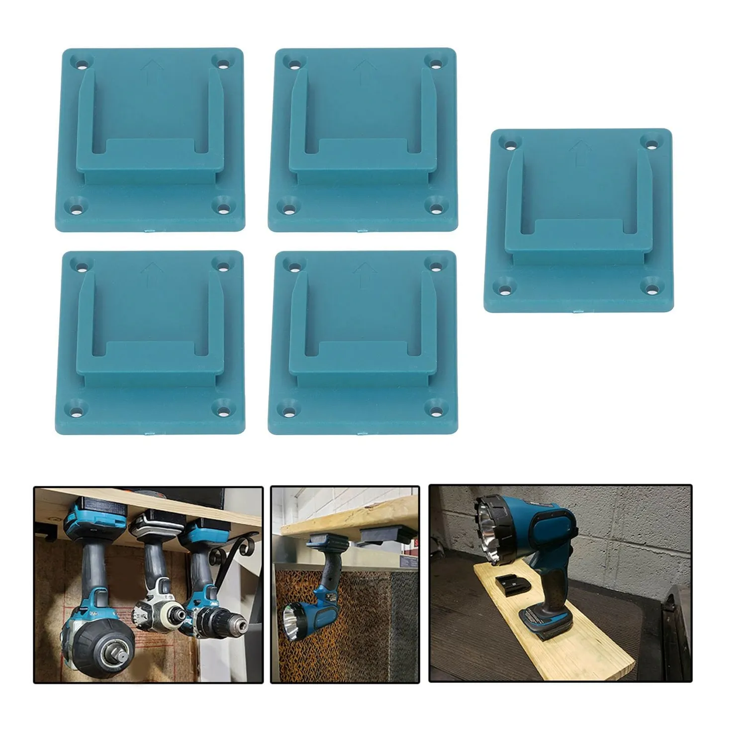 Garosa lot 5 supports outils 18V bleu ABS