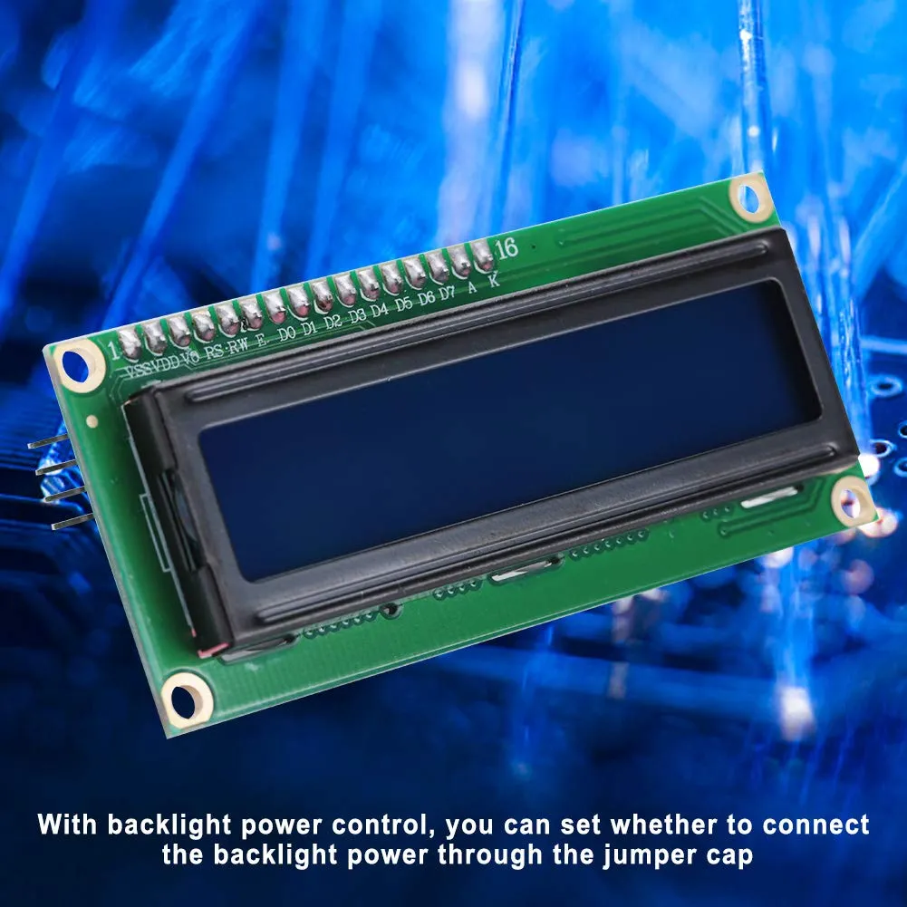 Garosa Adaptateur LCD 1602 avec contraste réglable