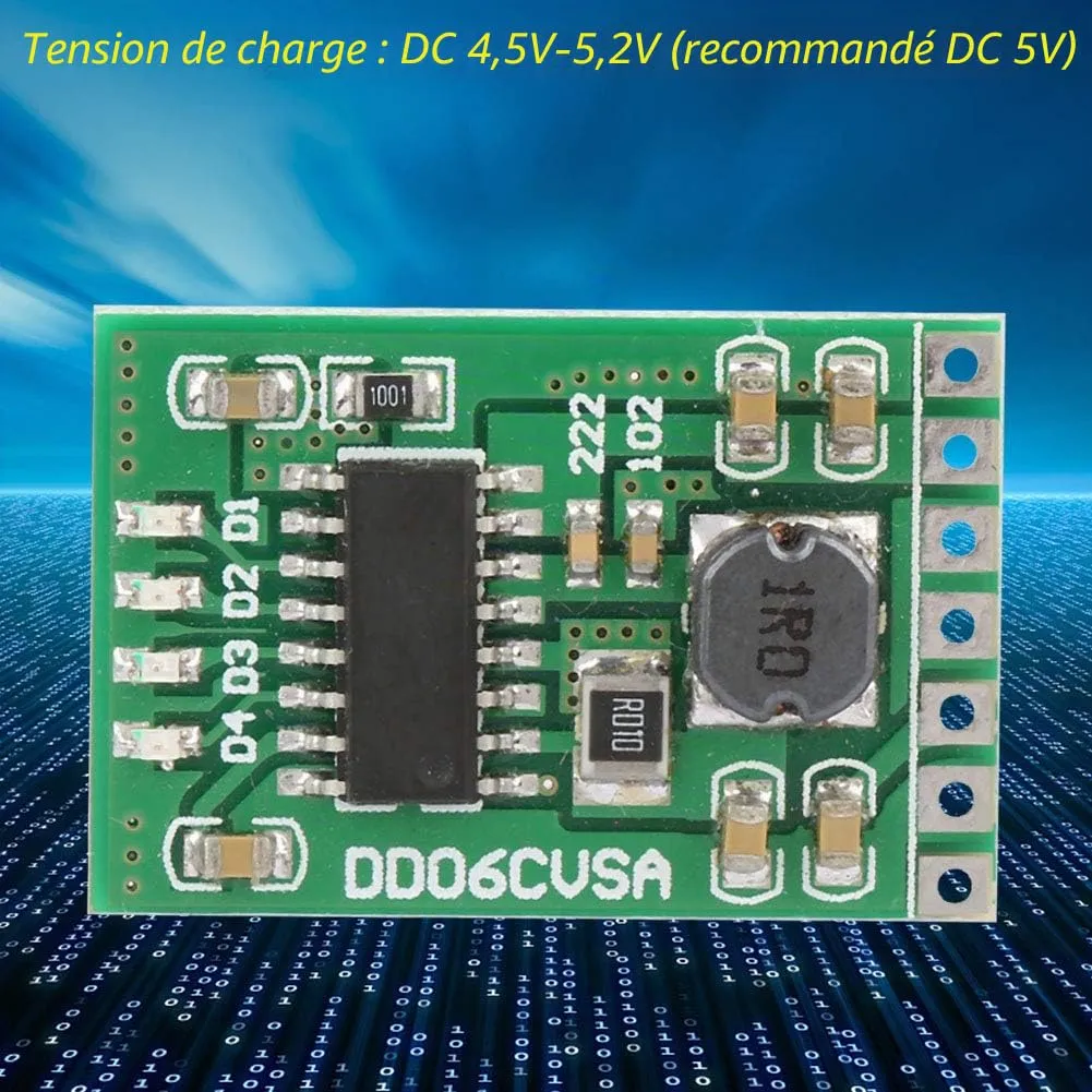 Garosa module 4 en 1 chargeur lithium 5 V 2,1 A avec protection
