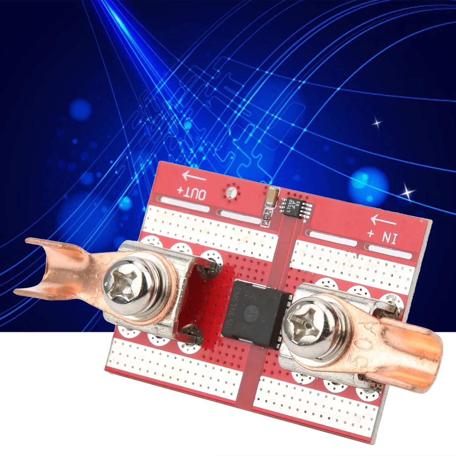 Garosa diode solaire 50A DC 9-70V carte 38x54mm parallèle