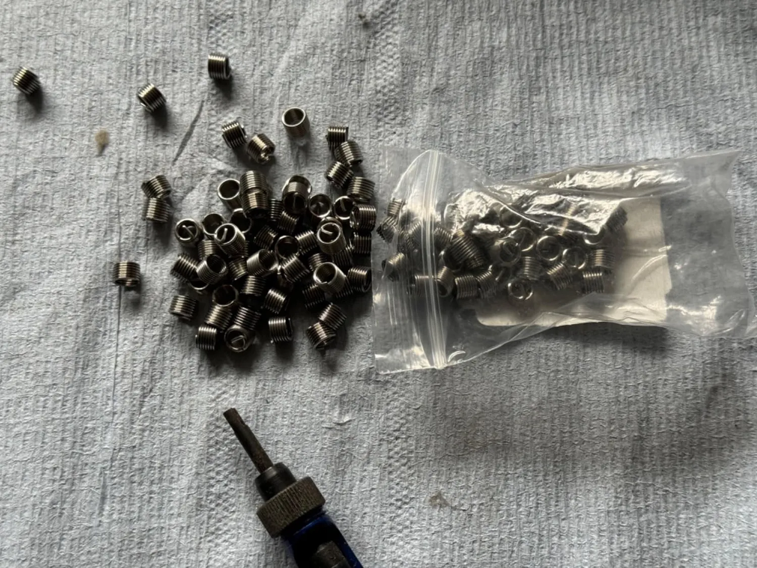 Garosa M5 x 0,8 x 1,5D insert de réparation de filetage inox 100 pièces
