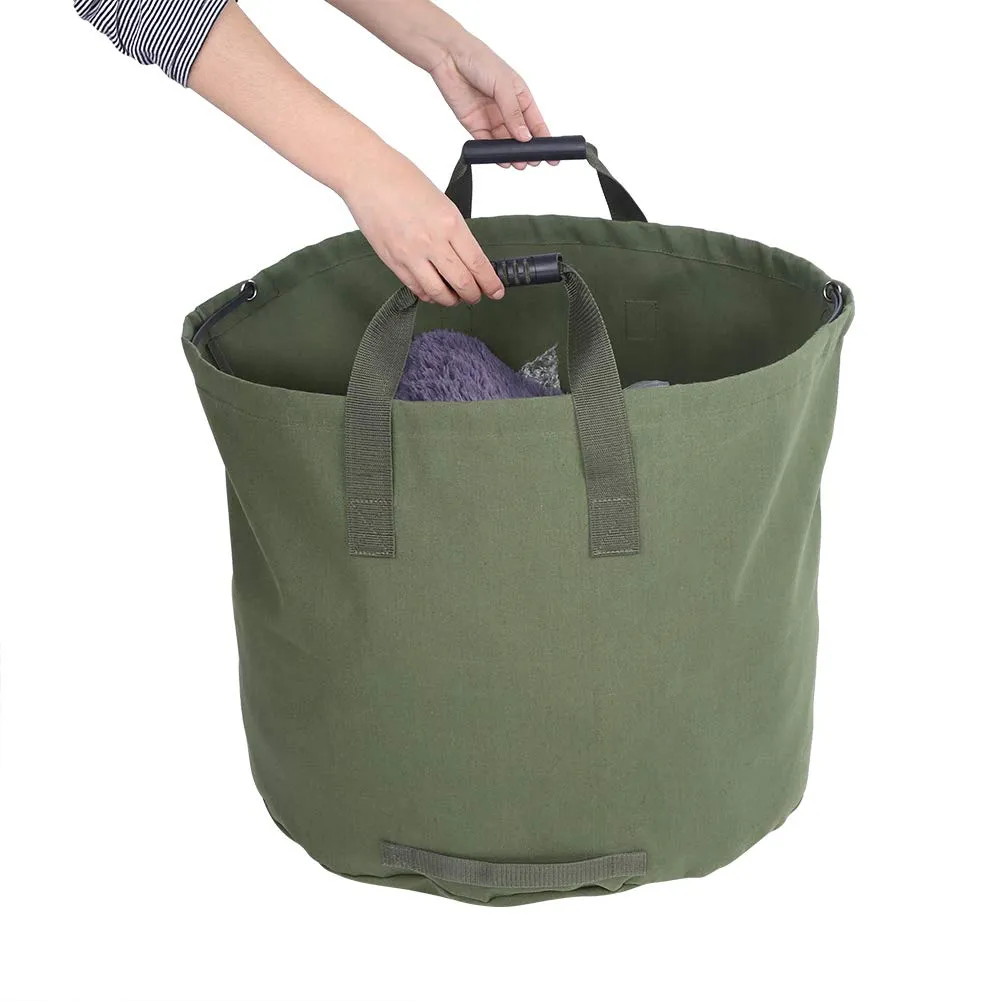 Garosa Sac à déchets de jardin en toile 45 × 55 cm imperméable