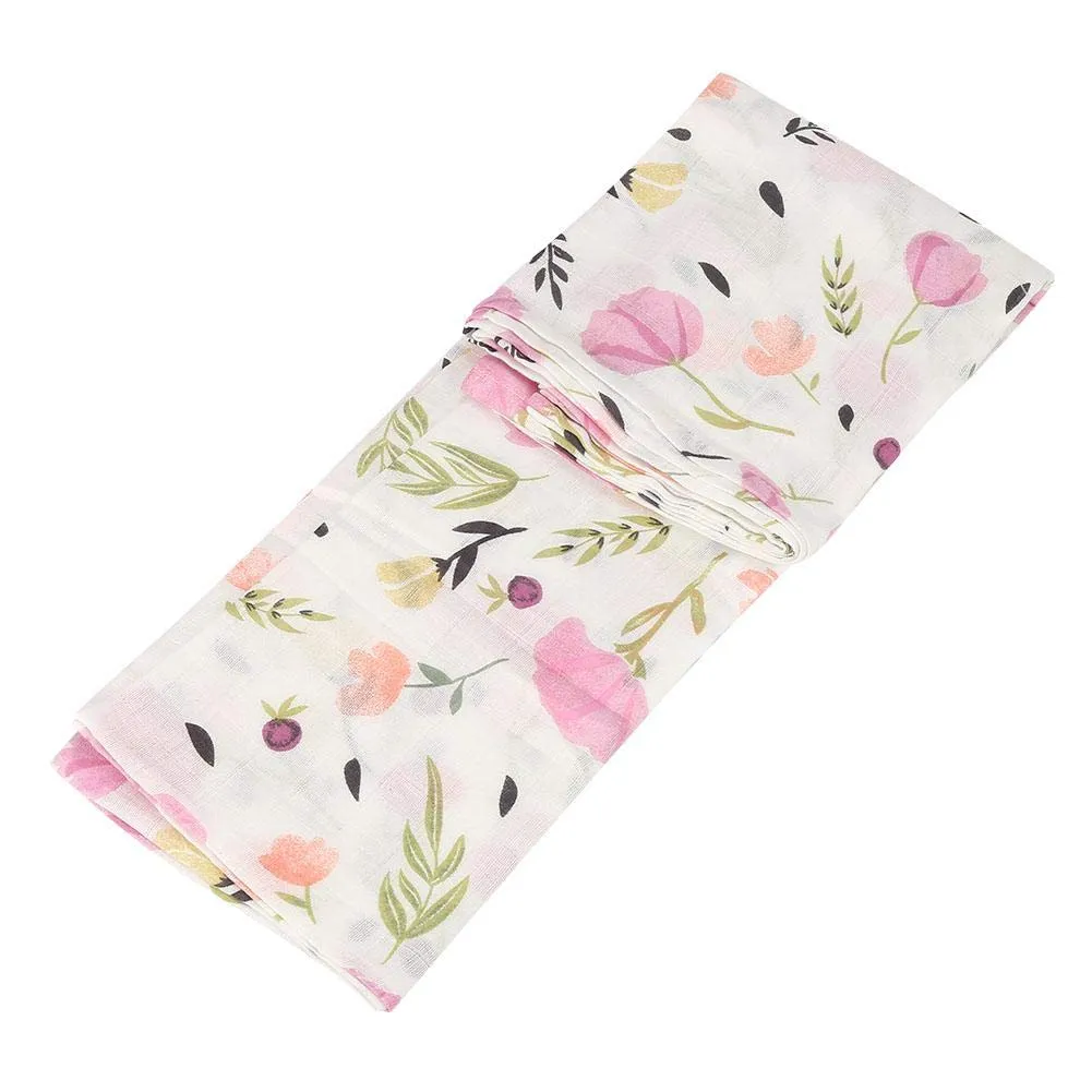 Garosa couverture mousseline bébé 120 × 120 cm coton