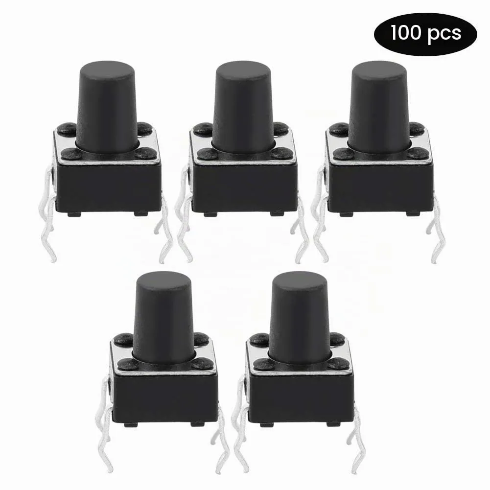 Garosa interrupteur tactile 6 × 6 × 8 mm lot de 100
