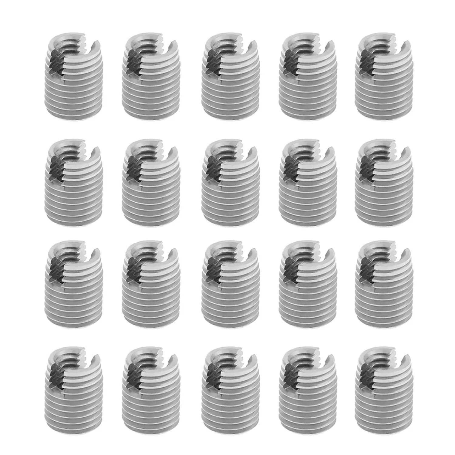 Garosa inserts filetés M4x8mm métal lot de 20