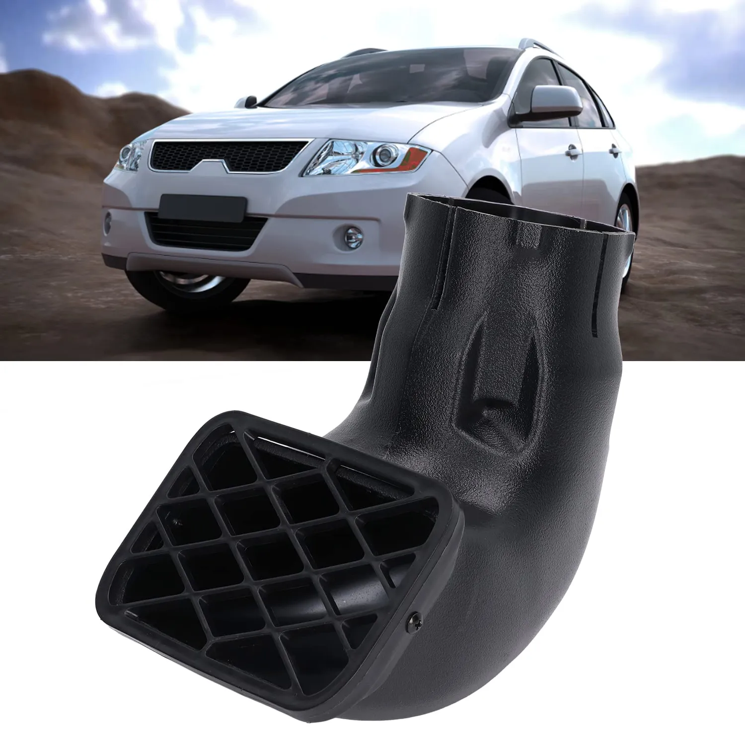 Garosa tête de tuba voiture 3 pouces en LLDPE résistante aux UV
