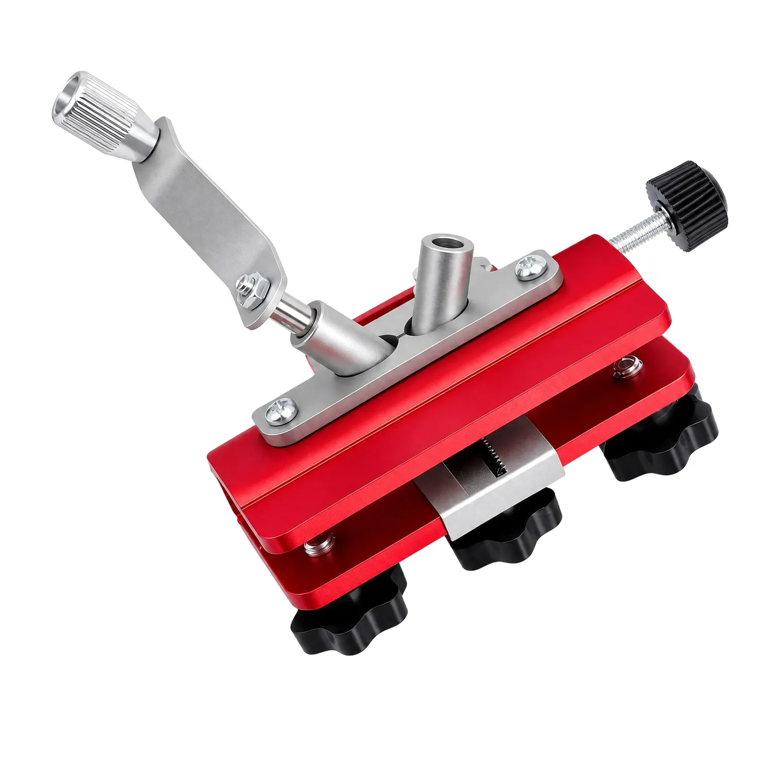 Garosa gabarit d’affûtage de chaîne de tronçonneuse rouge en aluminium
