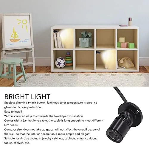 Garosa mini spot LED vitrine USB 5 V 3000 K blanc chaud