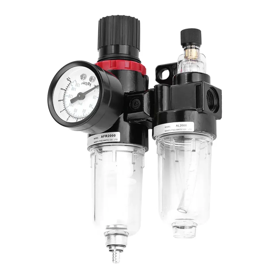 Garosa filtre régulateur lubrificateur pneumatique G1/4 40 µm